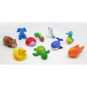 The World of Eric Carle The Very Hungry Caterpillar & Friends 10-pc. Bath Toy Squirty Set