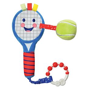 Kids Preferred Little Sport Star Developmental Activity Plush Tennis Racket!