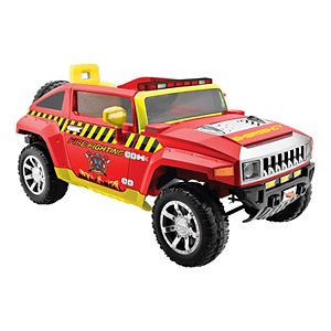 Kid Motorz Fire Engine 12V Hummer Ride-On Vehicle