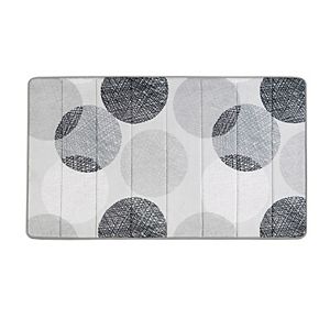 Madison Park Essentials Glendale Reversible Memory Foam Bath Rug