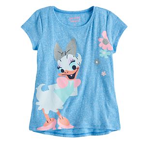 Disney's Daisy Duck Girls 4-10 Glitter Graphic Tee by Jumping Beans®