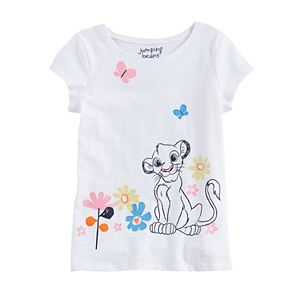 Disney's The Lion King Girls 4-10 Glitter Graphic Tee by Jumping Beans®