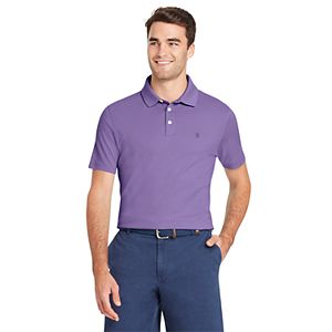Men's IZOD Interlock Solid Polo