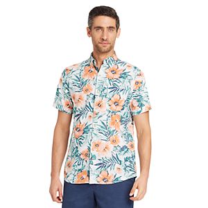 Men's IZOD Classic-Fit Tropical Button-Down Shirt