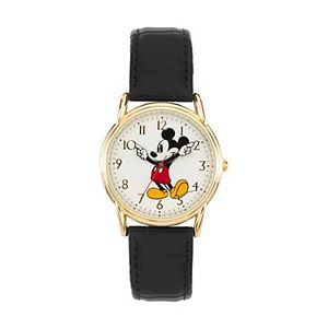 Disney's Mickey Mouse Men's Leather Watch