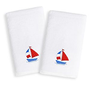 Kids Linum Home Textiles Embroidered 2-pack Hand Towel!