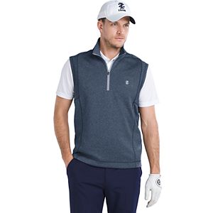 Men's IZOD Performance Golf Durable Water-Repellent Quarter-Zip Pullover Vest