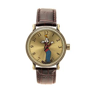 Disney's Goofy Men's Leather Watch