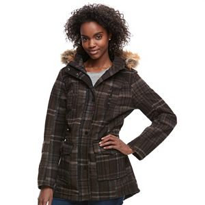 Juniors' Urban Republic Plaid Anorak Jacket