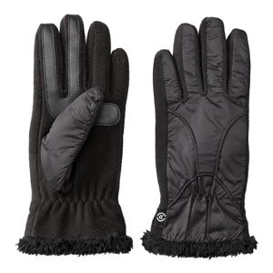 Women's Isotoner Water Repellent Chenille Tech Gloves!