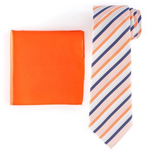 Men's Croft & Barrow® Patterned Tie & Pocket Square Set