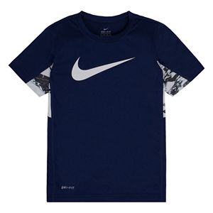 Boys 4-7 Nike Swoosh Dri-FIT Mesh Tee