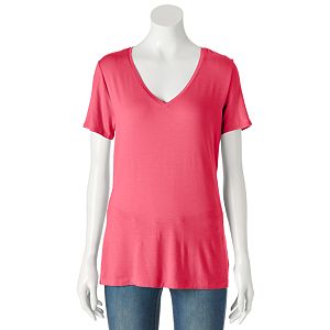 Women's Apt. 9® Essential V-Neck Tee