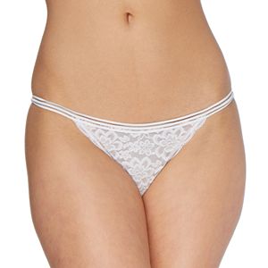 Juniors' Candie's® Lace String Thong Panty