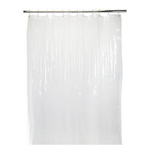 Bath Bliss Mildew Resistant 10-Gauge PEVA Shower Curtain Liner