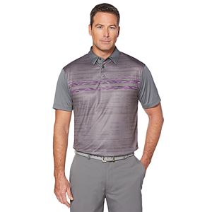 Men's Grand Slam Printed Space Dye Polo