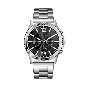 Caravelle Men's Stainless Steel Chronograph Watch - 43A144