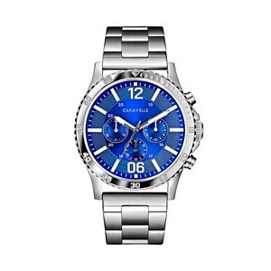 Caravelle Men's Stainless Steel Chronograph Watch - 43A145
