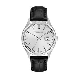 Caravelle Men's Leather Watch - 43B150