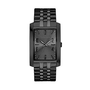 Caravelle Men's Black Ion-Plated Stainless Steel Watch - 45A140