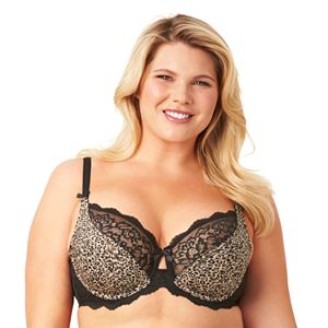 Olga Flirty Bra: Lace Unlined Full-Figure Bra GI9711A