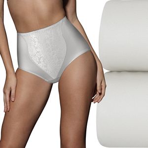 Bali 2-pack Light Control Lace Shaping Briefs X372