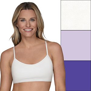 Fruit of the Loom 3-pack Strappy Racerback Sports Bras 3DSCSCT