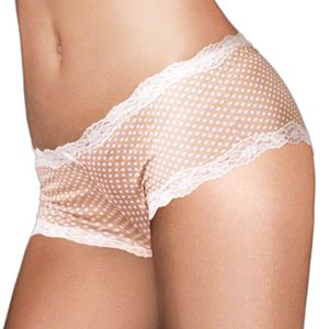 Maidenform Scalloped Lace-Trim Modal Cheeky Hipster 40837 - Women's