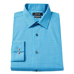 Men's Apt. 9 ®  Slim-Fit Plaid Stretch Dress Shirt