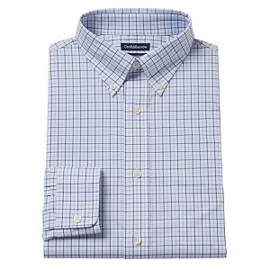 Men's Croft & Barrow® Easy-Care True Comfort Slim-Fit Stretch Dress Shirt