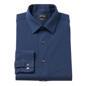 Men's Apt. 9® Premier Flex Slim-Fit Stretch Knit Dress Shirt