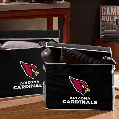 Franklin Sports Arizona Cardinals Small Collapsible Footlocker Storage Bin