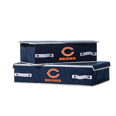 Franklin Sports Chicago Bears Large Under-the-Bed Storage Bin