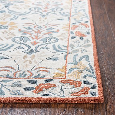 Rizzy Home Opulent Transitional Floral Rug