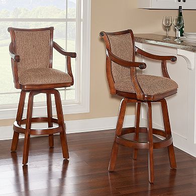 Linon Brandon Swivel Bar Stool