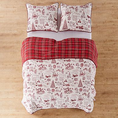 Levtex Home Yuletide Quilt Set