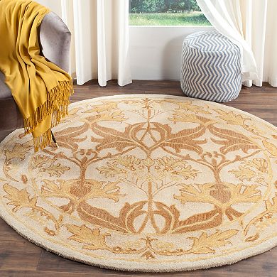 Safavieh Antiquity Kallie Framed Floral Wool Rug 