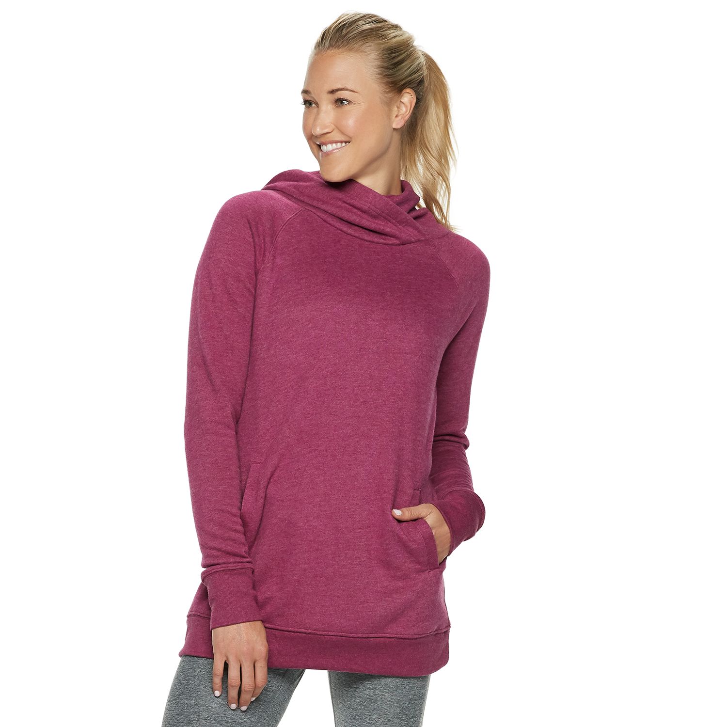 sherpa pullover women's monogram