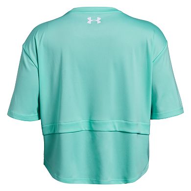 Girls 7-16 Under Armour Graphic Mesh Back Tee