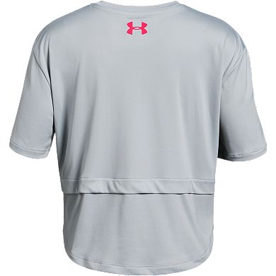 Girls 7-16 Under Armour Graphic Mesh Back Tee