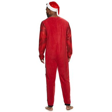 Santa hot sale union suit