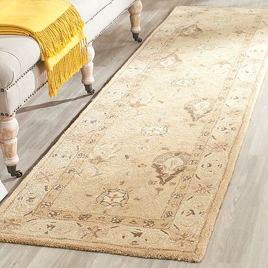 Safavieh Anatolia Rhonda Framed Floral Wool Rug 