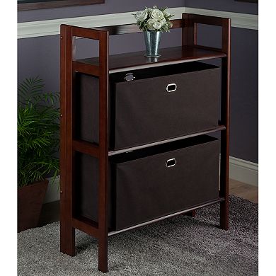 Winsome Torino Storage Cabinet & Baskets 3-piece Set