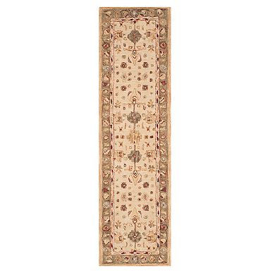 Safavieh Anatolia Dorian Framed Floral Wool Rug 