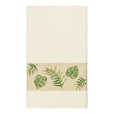 Linum Home Textiles Turkish Cotton Zoe 4-piece Embellished Towel Set