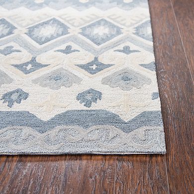 Rizzy Home Anna Resonant Collection Geometric Rug 