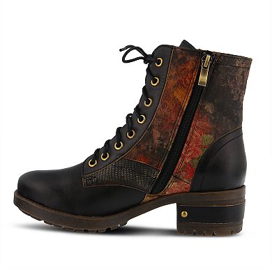 L'Artiste by Spring Step Marty Women's Combat Boots