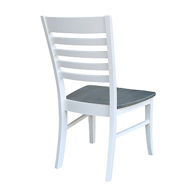 International Concepts Cosmo Roma Dining Chair 2-piece Set