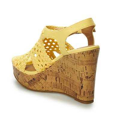 Sonoma Goods For Life® Taffy Women's Wedge Sandals