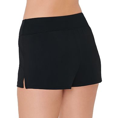 Women's Croft & Barrow® Solid Swim Shorts